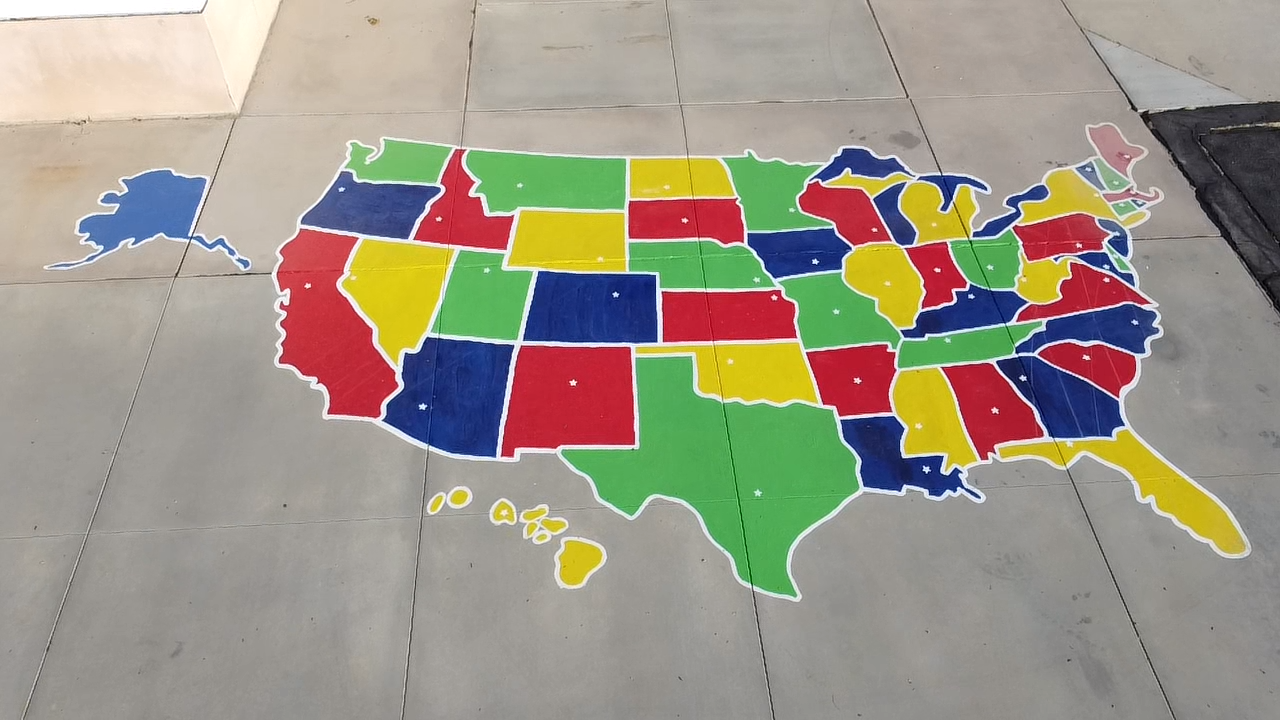 USA Map @ Nancy Cory