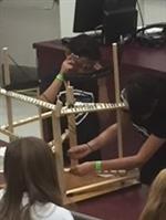 Students at work 